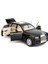 1/24 Rolls-Royce Phantom Model Araba, Çinko Alaşım Geri Çekin Oyuncak Döküm Oyuncak Arabalar Ses ve Işık ile Çocuklar Için Erkek Kız Hediye (Siyah-Siyah) (Yurt Dışından) 1
