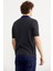 Pamuk Polo Yaka Kısa Kol Triko T-Shirt - Antrasit 5