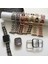 Apple Watch 2/3/4/5/6/7/8/9/SE42-44-45-49MM Lüks Metal Deri Paslanmaz Kordon Modern Fit 5