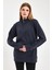 Kadın Sweatshirt, Antrasit Sweatshirt, Fermuar Yakalı Sweatshirt, Oversize Sweatshirt 2