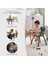 Misto 4in1 Bebek Mama Sandalyesi ve Mama Oturağı Iç Pedli Yeşil 5