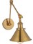 E27 Golden Industrial Adjustable Rotating Arm Wall Lamp (Yurt Dışından) 4