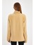 Kadın Sweatshirt, Bej Sweatshirt, Fermuar Yakalı Sweatshirt, Oversize Sweatshirt 4