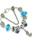 20CM Tarzı IMG-0097 Brace Code Mor Kristal Boncuklu ve Kelebek Kolyeli Bileklik Kadın Hediyeleri Için Mor Charm Bileklik (Yurt Dışından) 1