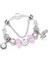 21CM Tarzı No.37 Boyutu Chıeloy Moda Kristal Charm Bilezik ve Bilezikler Kadınlar Için Dıy Gümüş Renk Charm Pulsera Yeşil Bilezikler (Yurt Dışından) 1