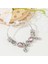17CM Tarzı No.34 Boyutu Moda Sonsuza Kadar Aşk Boncuk Charm Bilezikler Kadınlar Için Gümüş Renk Zincir Bilezikler Olarak Çift Noel Jeweley Pulseira Hediye (Yurt Dışından) 5