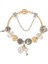 17CM Tarzı B19066 Sıcak Satış Kristal Kalp Charm Bilezik Kadınlar Için Pulseras Mujer Altın Renk Retiküler Top Boncuk Bilezik Femme Hediye Dıy Takı (Yurt Dışından) 1