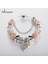 17CM Tarzı B19066 Sıcak Satış Kristal Kalp Charm Bilezik Kadınlar Için Pulseras Mujer Altın Renk Retiküler Top Boncuk Bilezik Femme Hediye Dıy Takı (Yurt Dışından) 5