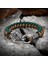 19CM Tarzı Sarı Vikings Celtic Kurt Survival Halat Bilezik Paslanmaz Çelik Kurt Başkanı Bilezik Erkek El Yapımı Iskandinav Muska Iskandinav Takı (Yurt Dışından) 5