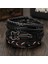 BR22Y0225 Trendy Örgülü Wrap Deri Bilezik Erkekler Vintage Çapraz Dambıl Gitar Charm Ahşap Boncuklar Erkek Bilekliği Takı Pulsera Hombre (Yurt Dışından) 5