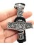 21CM Tarzı Isa Thor Çekiç Mjolnir Düğüm Charm Siyah Halat Viking Bilezik Erkek Kadın Takı Iskandinav Runes Boncuk Aksesuarları (Yurt Dışından) 3