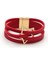 No.5 Boyutu El Yapımı Yıldız Desen Künye Hollow Charm Deri Bilezikler Kadınlar Için Çok Katmanlı Wrap Bilezik Bileklik Unisex Takı Hediyeler (Yurt Dışından) 2