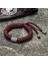 Kırmızı Iskandinav Vikings Runes Boncuk Bilezik Erkekler Tılsım Valknut El Yapımı Paracord Halat Bileklik Muska Kamp Survival Takı Hediyeler (Yurt Dışından) 1