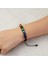 BR18Y0339-2 Claakra Boncuk Bilezik Doğal Taş Siyah Halat Örgülü Yoga Reiki Şifa Denge Bilezik ve Bilezikler Kadın Erkek Je (Yurt Dışından) 2