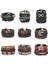 BR22Y0445 Vintage Erkek Örgülü Wrap Deri Bilezik Gotik Punk Yin Yang Infinity Tüy Ahşap Boncuklar Etnik Tribal Bileklikler Erkek Hediye (Yurt Dışından) 2
