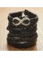 BR22Y0445 Vintage Erkek Örgülü Wrap Deri Bilezik Gotik Punk Yin Yang Infinity Tüy Ahşap Boncuklar Etnik Tribal Bileklikler Erkek Hediye (Yurt Dışından) 5