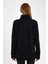 Kadın Sweatshirt, Siyah Sweatshirt, Fermuar Yakalı Sweatshirt, Oversize Sweatshirt 5