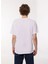 Bisiklet Yaka Baskılı Beyaz Erkek T-Shirt A2082-0171 5