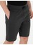 Erkek Antrasit Melanj Slim Fit Örme Şort 50292994-VR081 5