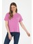 Kadın Menekşe Tişört 50282900-VR037 1