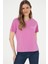 Kadın Menekşe Tişört 50282900-VR037 3