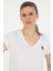 Kadın Beyaz Tişört Basic 50285849-VR013 2