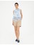Kadın Mavi Regular Fit Bluz 50284644-Vr036 4