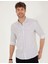 Erkek Antrasit Slim Fit Uzun Kollu Gömlek 50267994-VR006 2