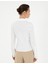 Kadın Beyaz Slim Fit Uzun Kollu Gömlek 50284562-VR013 5
