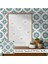 Kendinden Yapışkanlı Banyo Mutfak Fayans Kaplama Arabic Pvc Karo 30x30cm (0,36 M²) 1