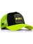 Rec Logolu Neon-Siyah Trucker Şapka 1