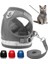 Gri Tarzı S Beden Nefes Alabilir Kedi Koşum ve Tasma Seti Kaçış Korumalı Yavru Köpekler Kedi Koşum Yelek Kolay Kontrol Bulldog Yavru Kedi Yansıtıcı Şerit Ceket (Yurt Dışından) 2