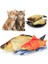 No.1 Tarzı Pet Yumuşak Peluş 3D Fape Kedi Oyuncak Interaktif Hediyeler Balık Catnip Oyuncaklar Dolması Yastık Bebek Simülasyon Balık Oyuncak Pet Malzemeleri Için (Yurt Dışından) 3