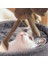 Gri Tarzı 43X14CM Kedi Yatak Kalp Şeklinde Pet Yatak Kediler Köpekler Için Pamuk Kadife Yumuşak Kitty Köpek Uyku Yatakları Kulübesi Sıcak Pet Yuva Kedi Aksesuarları (Yurt Dışından) 3