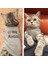 Turuncu Anne Stili L Beden Yeni Sevimli Kedi Giysileri Bahar Pet Yelek Giyim Kedi Modası Yaz Pet Ceket Baskılı Yelek Kostüm Komik Giyim Kedi Giyim (Yurt Dışından) 3
