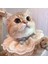 Altın Tarzı S Beden Pet Kedi Önlüğü Moda Ayarlanabilir Kediler Kolye Eşarp Sevimli Stil Yavru Yaka Dantel Çiçek Küçük Orta Köpek Yavru Için Çan ile (Yurt Dışından) 2