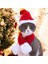 L Tarzı M Beden Sevimli Noel Evcil Hayvan Giysileri Kış Sıcak Köpek Kedi Pelerin Eşarp Kafa Bandı Komik Noel Köpek Yavrusu Kostüm Dekorasyon Pet Malzemeleri (Yurt Dışından) 4