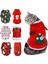254-2 Stili L Beden Noel Kedi Giysileri Kediler Kostüm Küçük Köpekler Yavru Kedi Noel Baba Giysileri Sıcak Köpek Giysileri Evcil Hayvan Yavrusu Kıyafet Hoodie Giyim (Yurt Dışından) 3