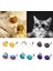 No.8 Stili Sevimli Vintage Yuvarlak Kedi Güneş Gözlüğü Pet Fotoğrafları Sahne Yansıma Gözlük Kediler Için Gözlük Küçük Köpek Pet Köpek Kedi Aksesuarları (Yurt Dışından) 3