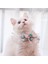 Mavi Stil S-Pet BOYUN20-25CM Bling Glittery Inci Kedi Boyun Askısı Yaka Organze Dekorasyon Yaylar Papyon Bandana Köpek Yavrusu Için Kurşun Gerdanlık Yorkshire Shihtzu (Yurt Dışından) 2