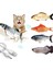 No.1 Tarzı M Kedi Sallanan Catnip Oyuncak USB Şarj Simülasyon Elektronik Pet Kedi Oyuncak Dans Hareketli Disket Komik Balık Kediler Oyuncak (Yurt Dışından) 2