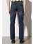 Erkek Texas Pamuklu Normal Bel Straight Fit Düz Paça Esnek Jeans Kot Pantolon - W121026001 5