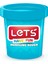 Lets Oyun Hamuru Tek Renk Mavi 150 Gr L-8340-3 2