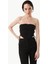 Paçası Yırtmaç Detaylı Skinny Pantolon - Siyah 4