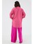 Katlamalı Uzun Kol Sedef Düğmeli Arkası Uzun Rahat ve Bol Kalıp Şık Cool Elegant Keten Tunik Gömlek 2