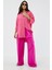 Katlamalı Uzun Kol Sedef Düğmeli Arkası Uzun Rahat ve Bol Kalıp Şık Cool Elegant Keten Tunik Gömlek 5
