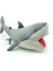 Megalodon Peluş Oyuncak Modeli Film Aynı Stil Deniz Hayvanı Köpekbalığı Bebek Yaratıcı Bebek Spandex Kumaş (Yurt Dışından) 1