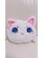 No.2 Tarzı Kadın Lolita Peluş Kedi Messenger Çanta Kadın Ins Vahşi Sevimli Kız Kalp Zincir Omuz Çantası (Yurt Dışından) 1