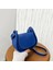 Mavi Stil Kadın Tasarımcı Omuz Crossbody Çanta Küçük Pu Deri Düz Renk Üstten Saplı Çanta Alışveriş Mini Ruj Messenger Tote (Yurt Dışından) 1