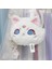 No.5 Tarzı Kadın Lolita Peluş Kedi Messenger Çanta Kadın Ins Vahşi Sevimli Kız Kalp Zincir Omuz Çantası (Yurt Dışından) 2